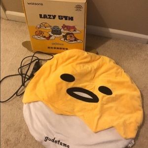 COLLECTION! gudetama 5th Anniversary Heat Blanket